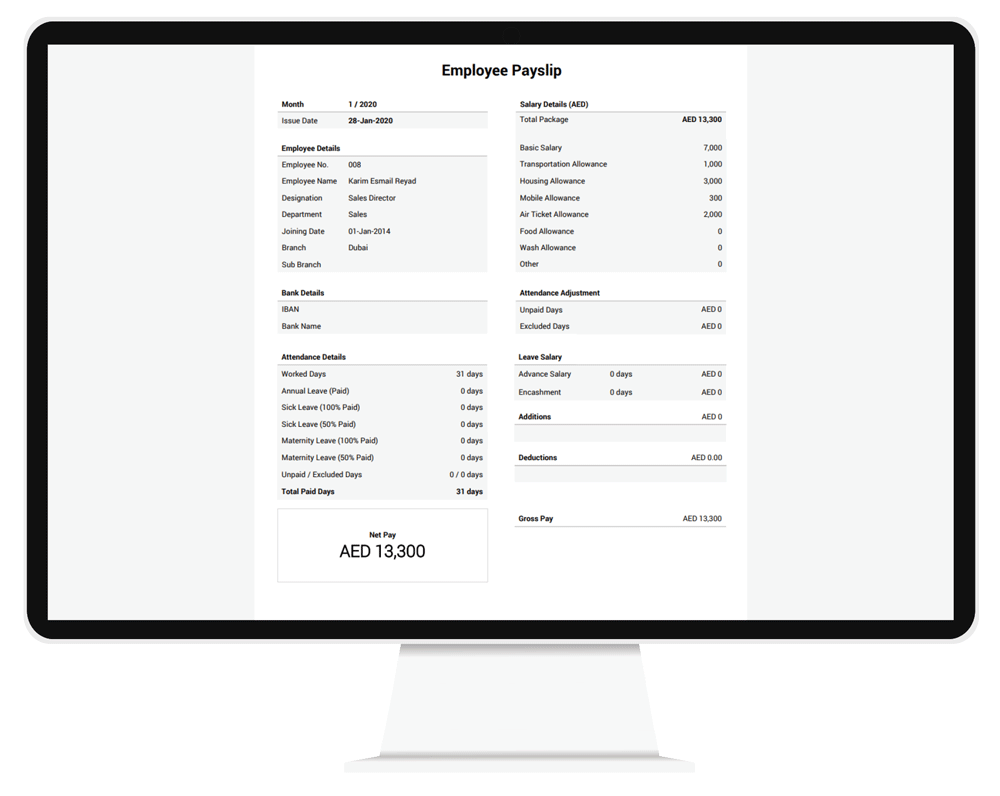 CorporateStack HRMS Payslip digital payslip
