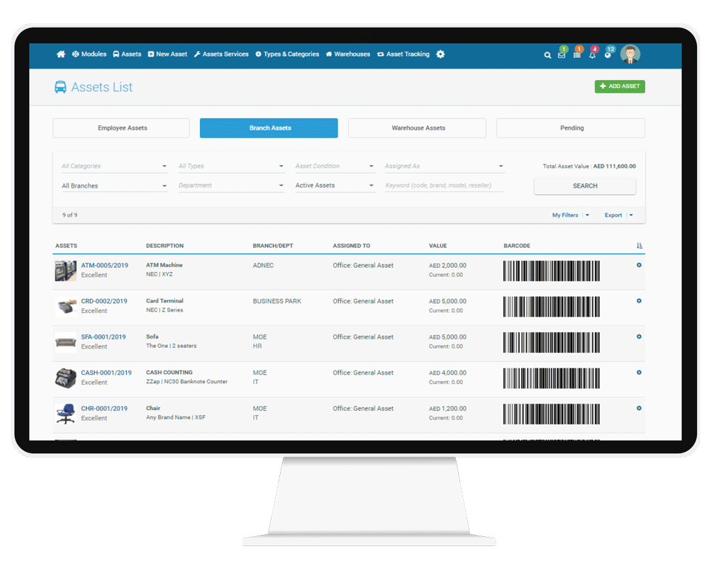 CorporateStack Assets List CorporateStack Assets List
