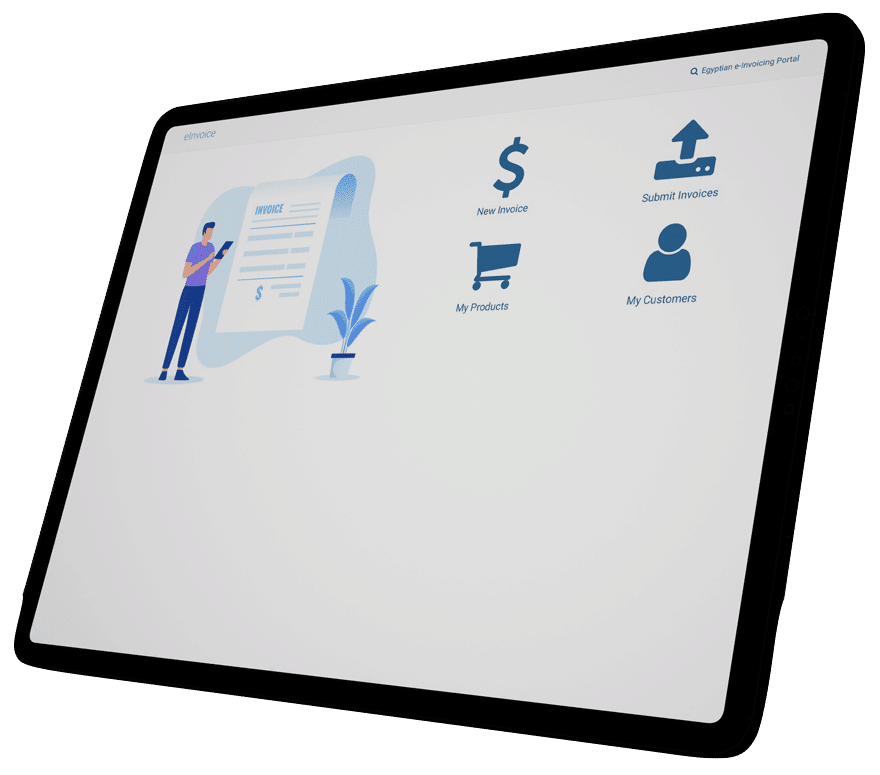 e-invoice-tablet-1 electronic invoice